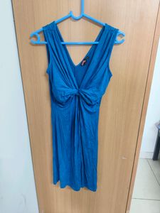 Sexy Blue Mini Dress