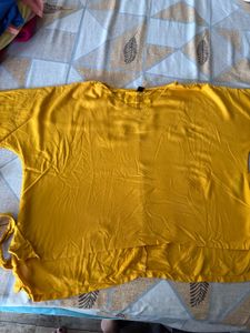 Flowy Mustard Yellow Top