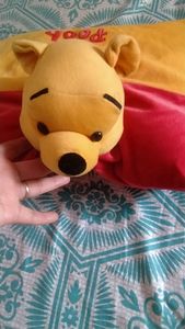 Pooh pillow cum toy