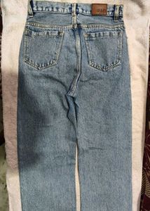 Light Wash Wide Leg Jeans