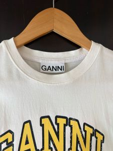 GANNI Smiley Face T-Shirt
