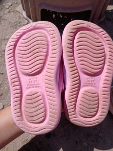 Cute Pink Bow Clogs