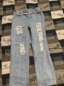 Brown Cargo Wide Leg Pants