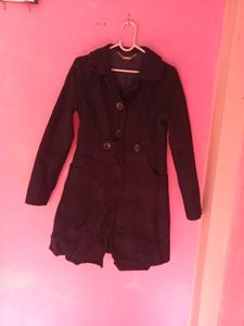 Elegant Black Overcoat