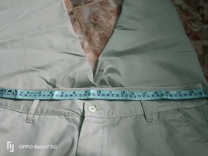 Formal Pant Cream Colour, Size 38