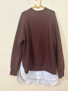 Chic Turtleneck Knit Sweater