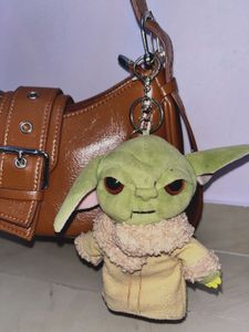 Baby Yoda Plush Keychain
