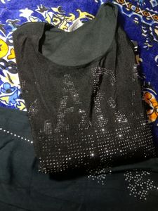 Black Updown Long Top