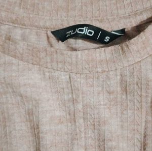 Knit Twist Front T-Shirt