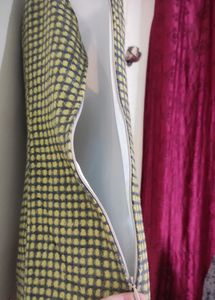 Warm Gingham Olive dress