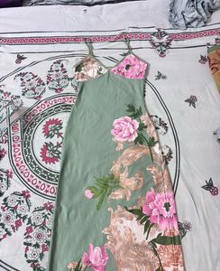 Elegant Floral Maxi Dress
