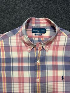 Men's Plaid Button-Down Shirt