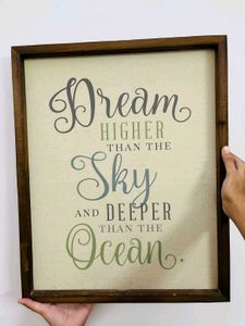 A5 size Imported Wooden Canvas