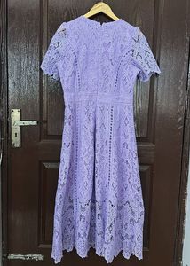 Lavender Lace Dress