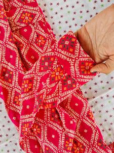 Stylish Pink Ethnic co cord set