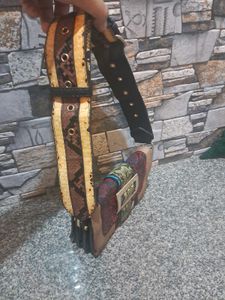 Patchwork Crossbody with gucci dust bag