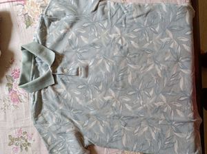 Men's Floral Polo Shirt