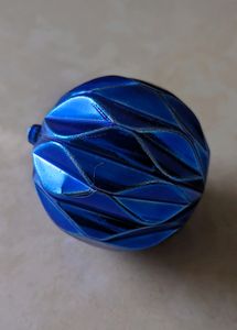 Crystal Round Blue 🔵 Decorative Ball