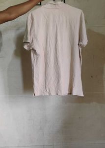 Men's Light Pink Polo T-Shirt