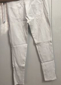 White Stretch Pants