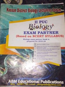 II PUC Biology Exam Partner