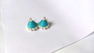 Handmade paper Jhumka Earrings (6 sets)