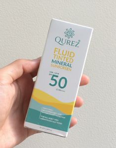 Qurez Tinted Sunscreen SPF and Wishcare duo