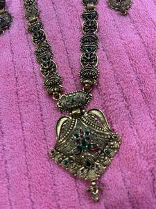 Intricate Ethnic Necklace &amp; Earring Set