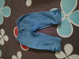 Cute Denim Baby Pants