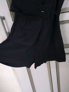 Zara Navy Blue Sleeveless Jumpsuit