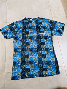 ⭐Abstract Print Swim T-Shirt🌊