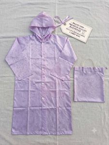 Premium Lilac Raincoat with Bag