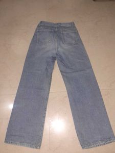 High-Waisted Wide Leg Jeans