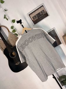 Men's Grey 'DISCOVER' Graphic T-Shirt