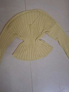 Ribbed Knit pullover