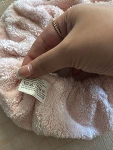 Pink Cat Ear Scrunchie