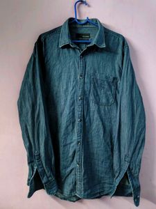 Men's Blue Denim Shirt