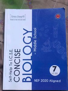 Concise Biology for ICSE Class 7