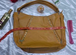 Stylish Mustard Yellow Hobo Bag