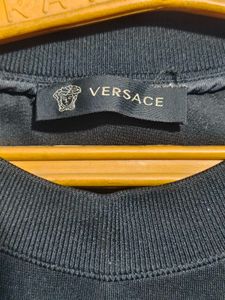Versace Black Studded Medusa Sweatshirt