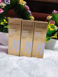 pack of 3 MyGlamm Set On You Setting Spray (60ml)