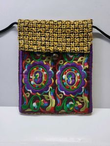 Handicraft Embroidery Sling Bag