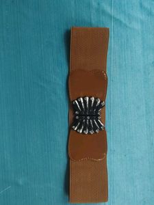 Fashion Elastic Belt with Buckle