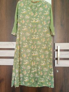 Floral Print Kurta