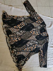 Leopard Print Tunic Top
