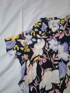 Vero Moda Floral Short Sleeve y2k Shirt