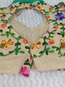 Floral Embroidered Blouse