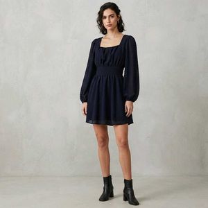 Chic Textured Dress