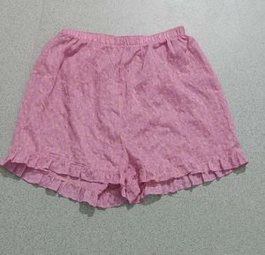 Comfy Pink Pajama Shorts