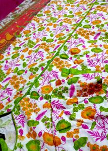 Vibrant Floral Print Kurta